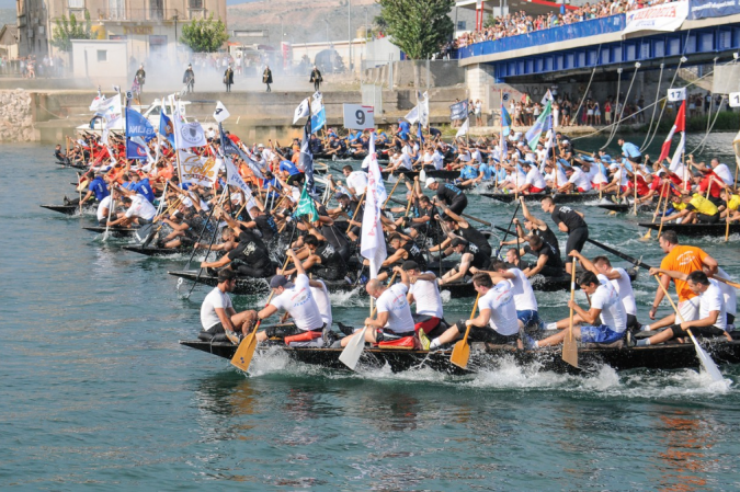 Annual Traditional Race of Neretva Rowers (August 13th - August 15th), Apartment Leni by the sea, Blace, Dalmatia, Croatia Blace